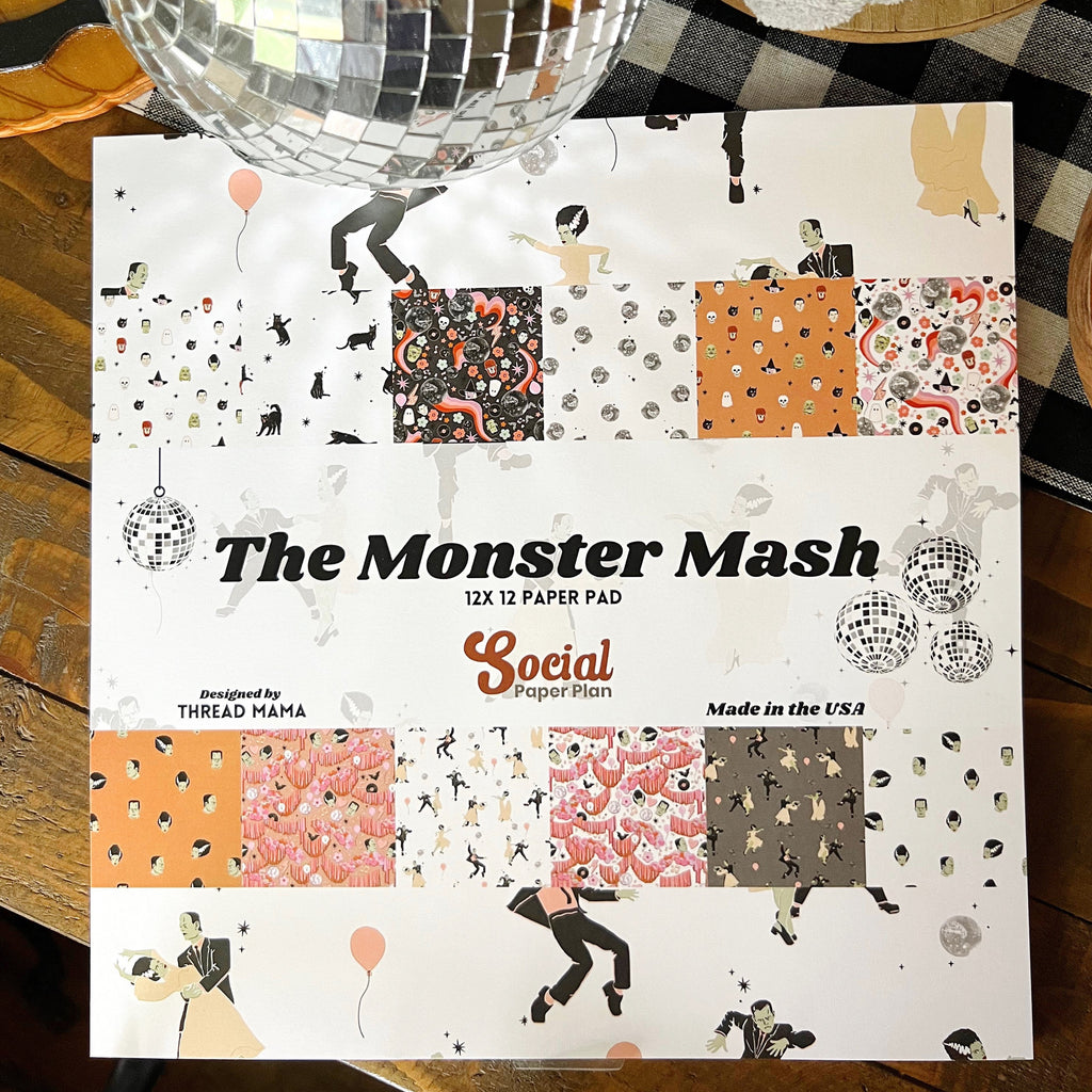 Monster Mash 12x12 Paper Pad