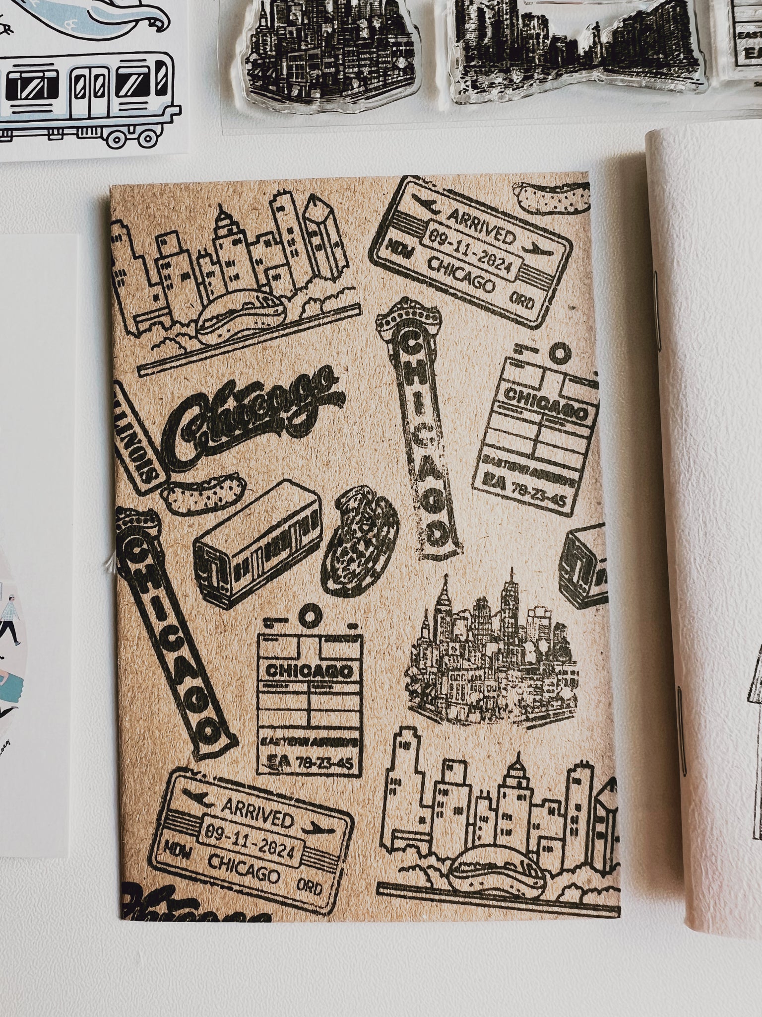 Chicago 3x4 Stamp Set