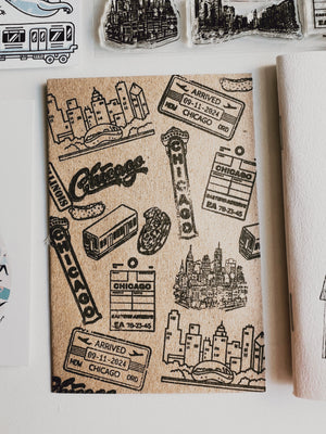 Chicago 3x4 Stamp Set