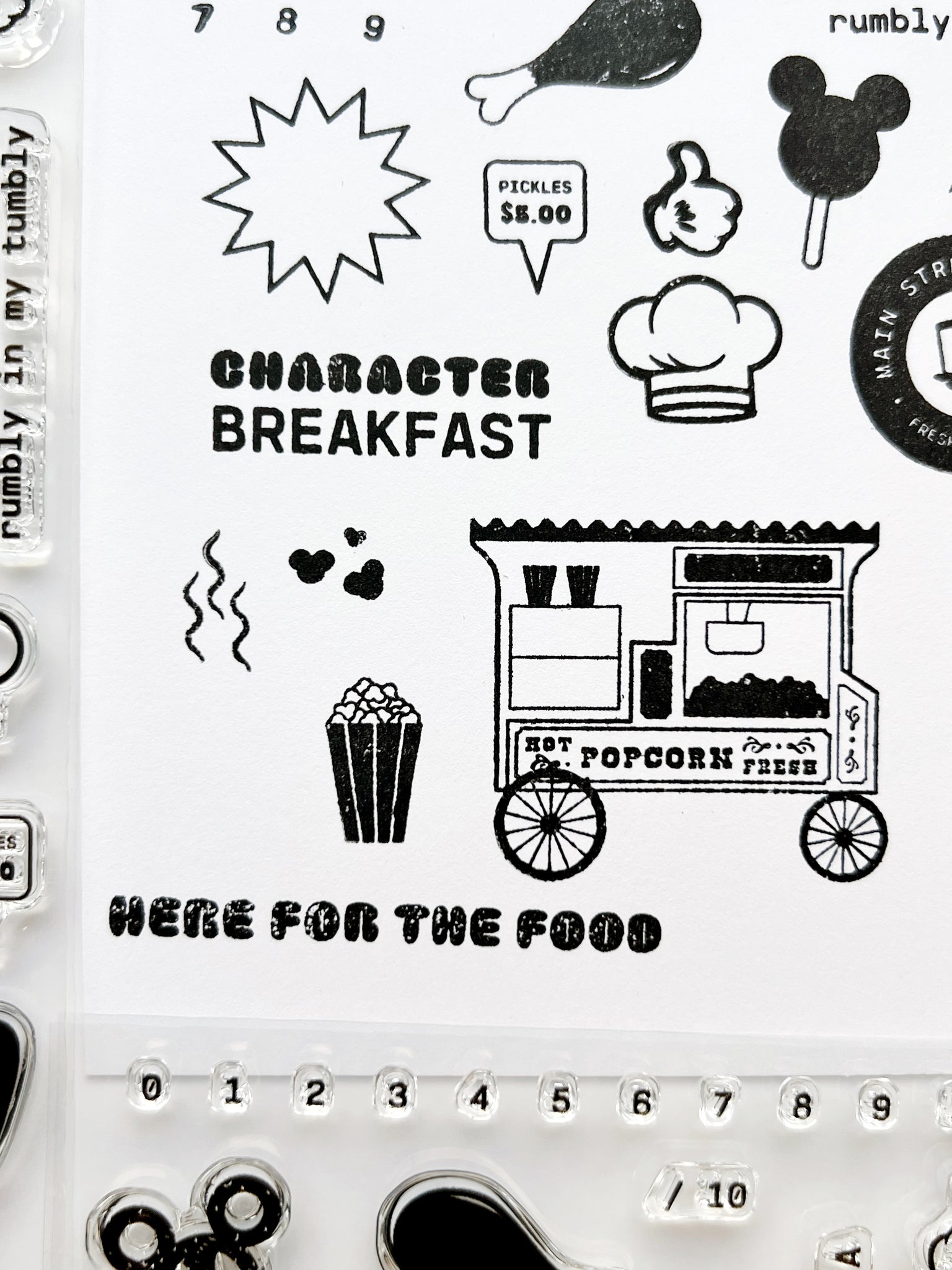 Oh Boy Snacks!  Stamp Set