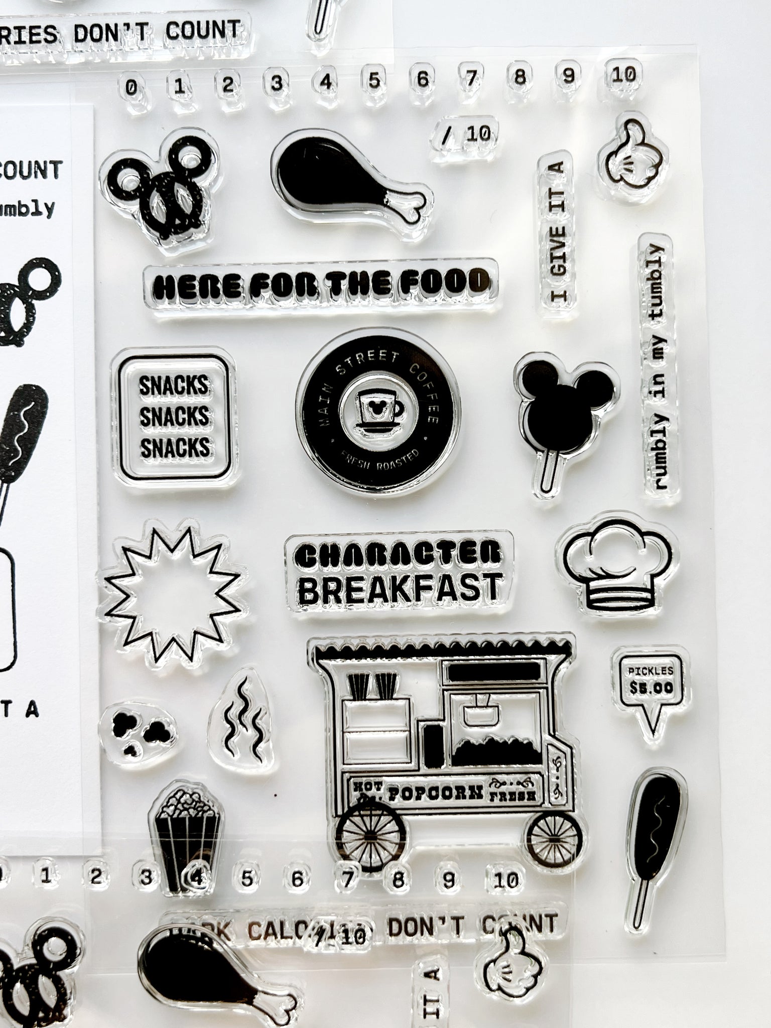 Oh Boy Snacks!  Stamp Set