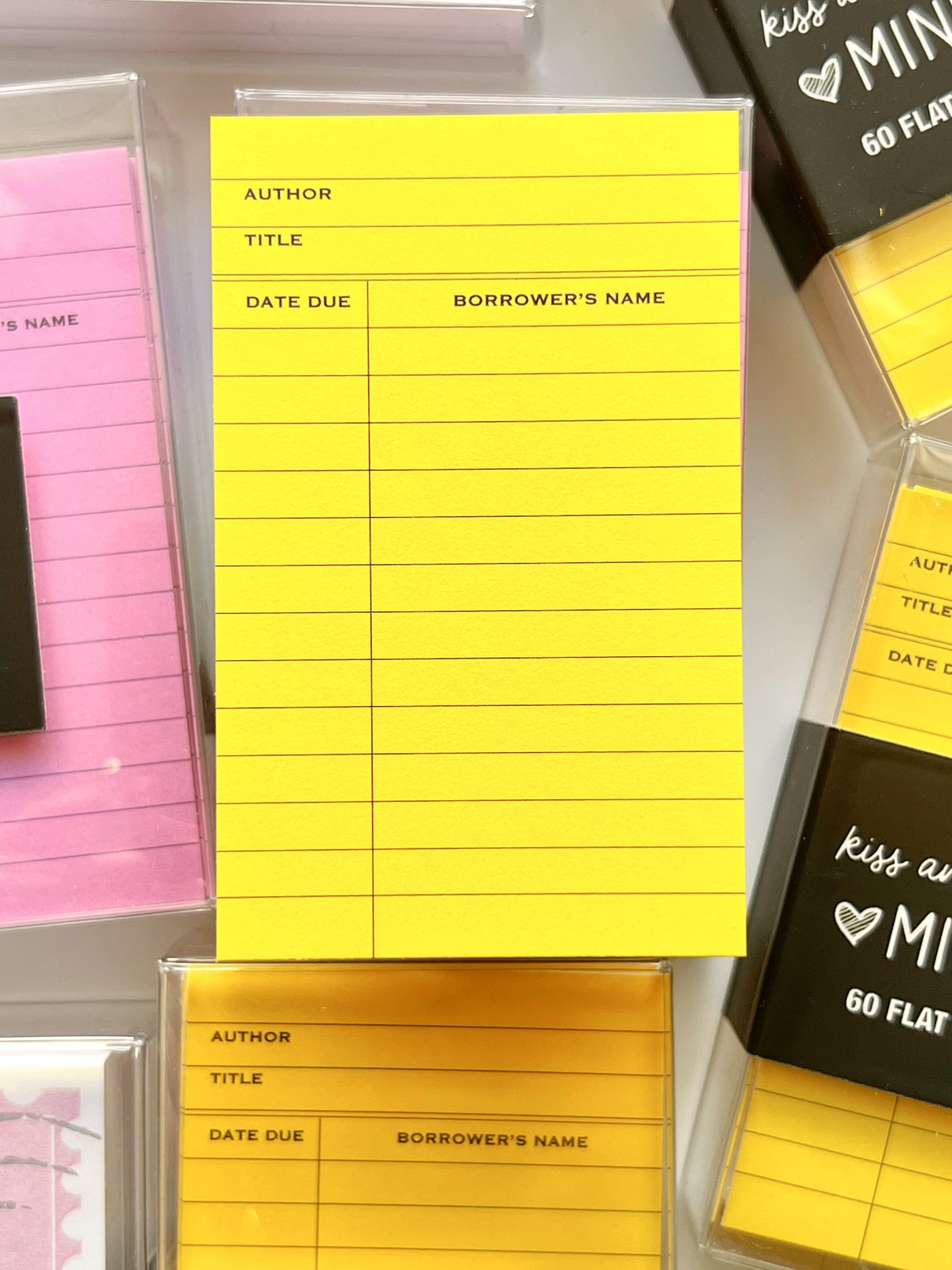 Library Mini Notecard Set (60)